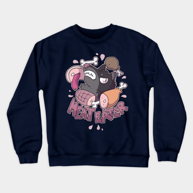 Meat Eater Crewneck Sweatshirt by goccart